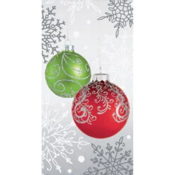Creative Converting Ornament Guest Towel Napkins 16ct | Christmas