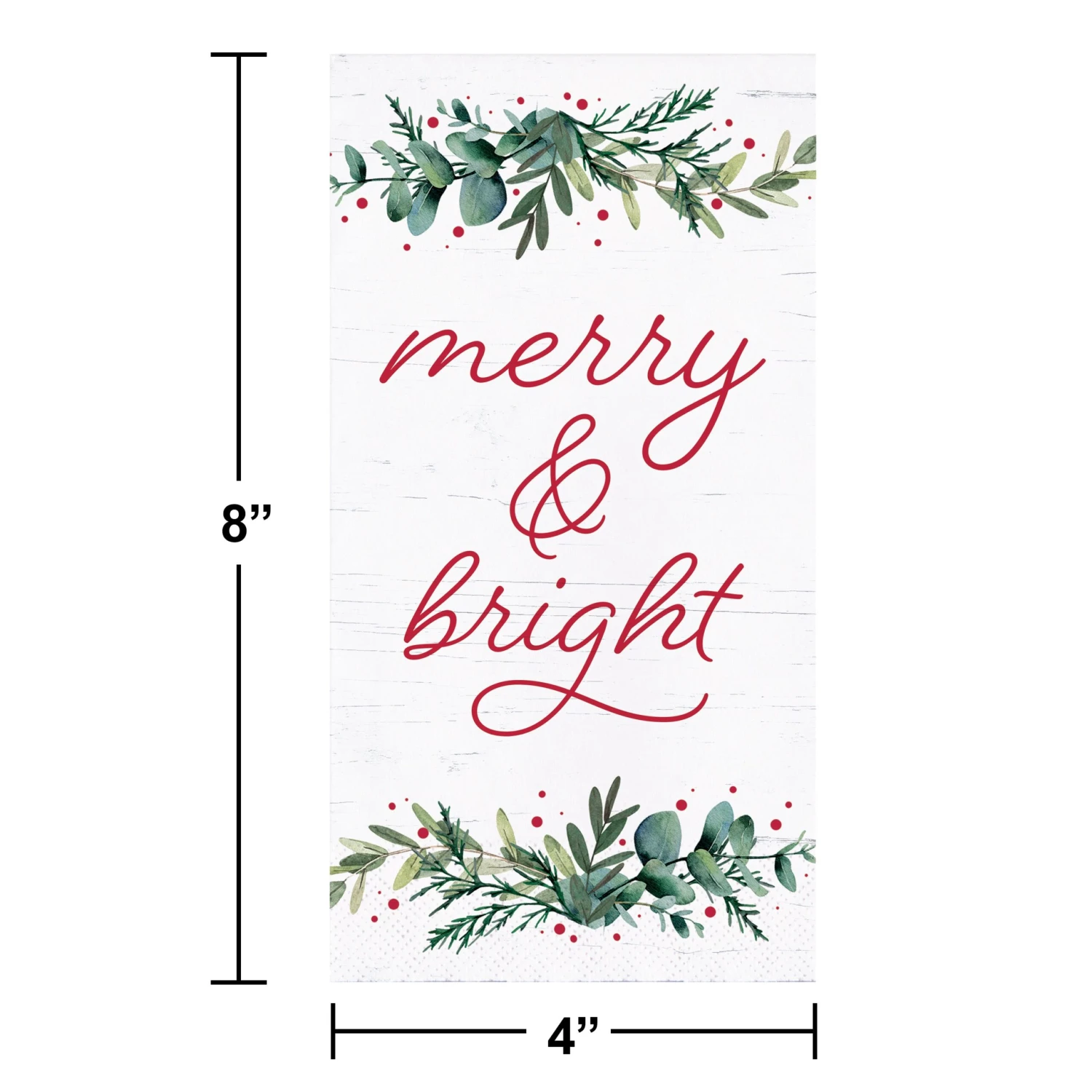 Creative Converting Merry & Bright Towel Napkins 16ct | Christmas 2 Creative Converting Merry & Bright Towel Napkins 16ct | Christmas - Image 2