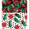 AMSCAN Christmas Metallic Foil Confetti Mix 2.5oz | Christmas