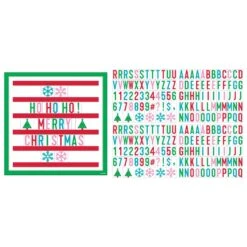 AMSCAN Christmas Cardboard Message Board