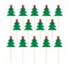 AMSCAN Christmas Tree Honeycomb Party Picks 12ct | Christmas