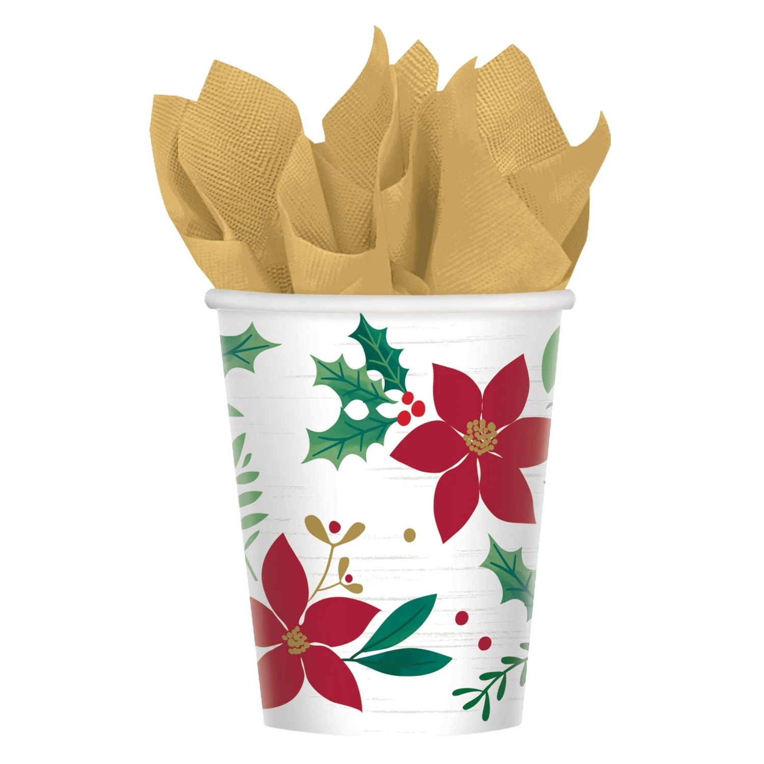 AMSCAN 9 Oz. Christmas Wishes Paper Cup 8ct | Christmas 1 AMSCAN 9 Oz. Christmas Wishes Paper Cup 8ct | Christmas