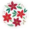 AMSCAN 7in Christmas Wishes Round Plates 8ct | Christmas