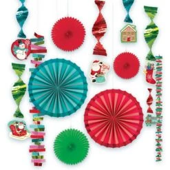 AMSCAN North Pole Fan Deco Kit | Christmas