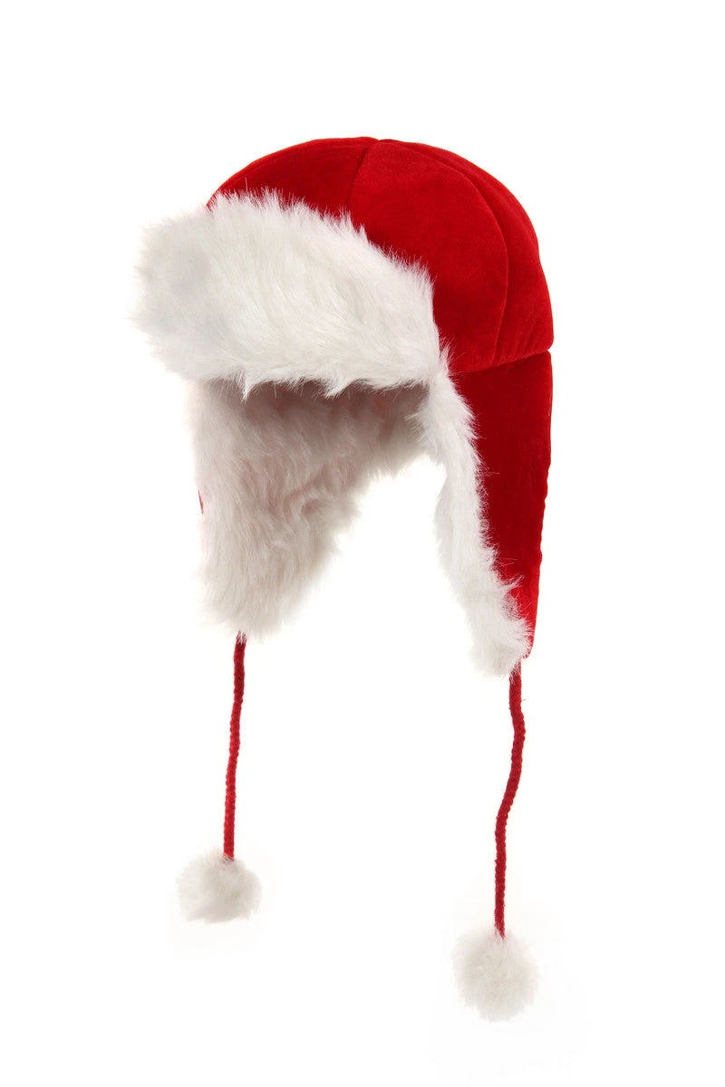 Santa Aviator Plush Hat | Christmas 1 Santa Aviator Plush Hat | Christmas