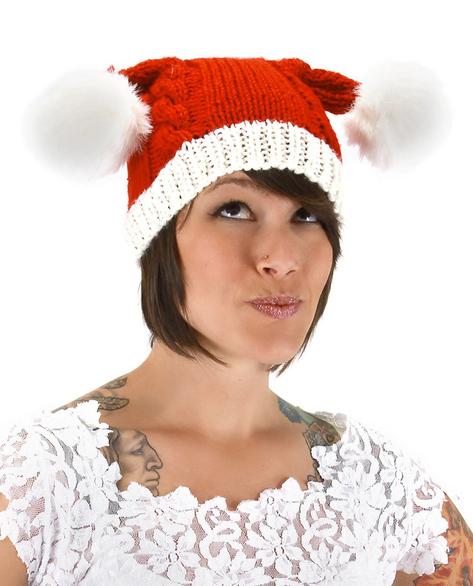 Santa Knit Hat | Christmas 1 Santa Knit Hat | Christmas