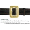 Halco Embossed Leather Belt | Christmas