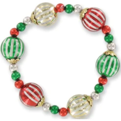 Christmas Ornament Stretch Bracelet | Christmas -Halco Holiday Shop ScreenShot2020 12 27at7.08.55PM