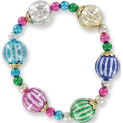 Christmas Ornament Stretch Bracelet | Christmas -Halco Holiday Shop ScreenShot2020 12 27at7.09.01PM