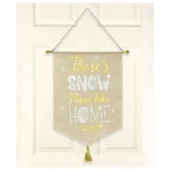 AMSCAN There's Snow Place Like Home Hanging Banner | Christmas
