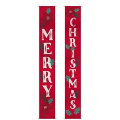 AMSCAN Traditional Hanging Flags | Christmas