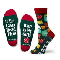 Christmas Socks -Halco Holiday Shop TwoLeftFeetChristmas2ndgenerationSocks 8