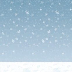 Winter Sky Backdrop | Christmas