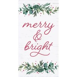 Creative Converting Merry & Bright Towel Napkins 16ct | Christmas
