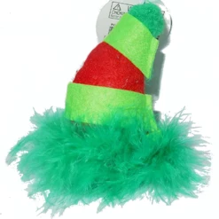 Little Helpers Holiday Hair Clip -DM (X-CLIP) | Christmas -Halco Holiday Shop dm merchandising mini santa elf christmas hat hair 1