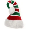 Ridged Santa Plush Hat | Christmas