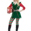 Festive Elf Adult Costume | Christmas
