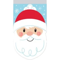 Creative Converting Santa Zipper Seal Treat Bags 12ct | Christmas